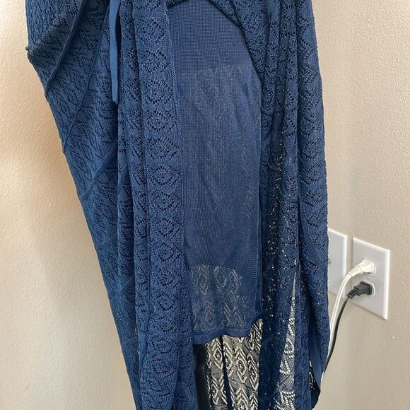 Boden pointelle blue knit midi dress - Picture 12 of 14